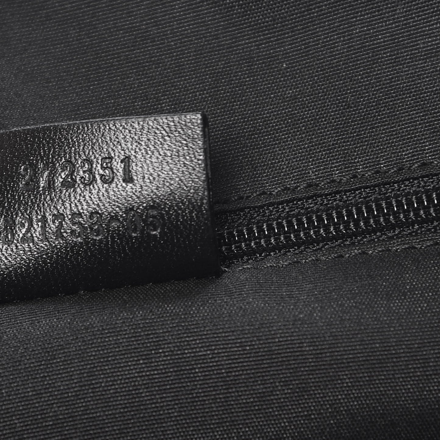 Nylon Monogram Messenger Bag Black