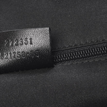Gucci Nylon Monogram Messenger Bag Black 7 of 13
