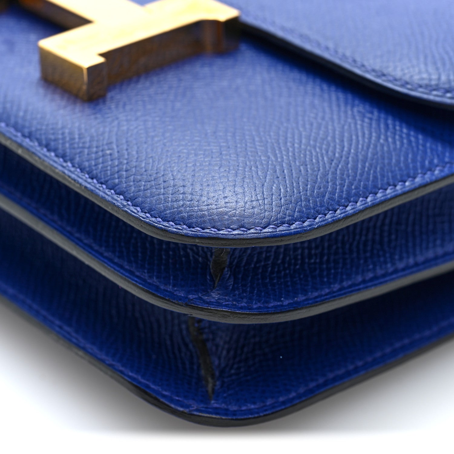 Hermes Epsom Constance 18 Bleu Electrique 15 of 17