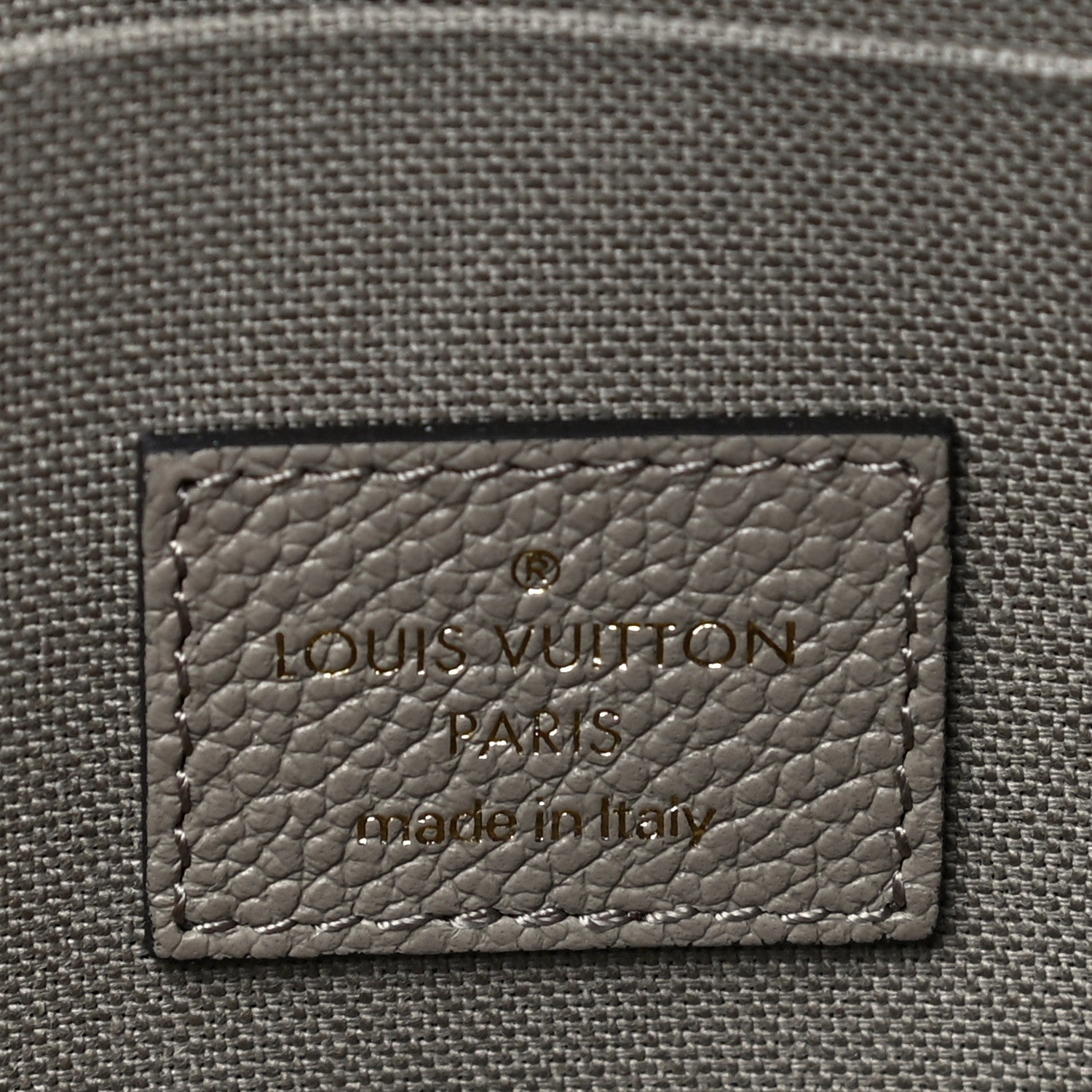Louis Vuitton Empreinte Monogram Giant Felicie Pochette Tourterelle Creme 7 of 14
