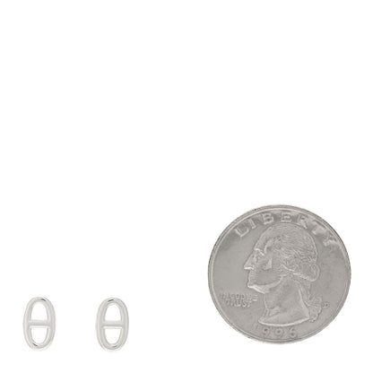 Hermes Sterling Silver TPM Farandole Earrings 2 of 5