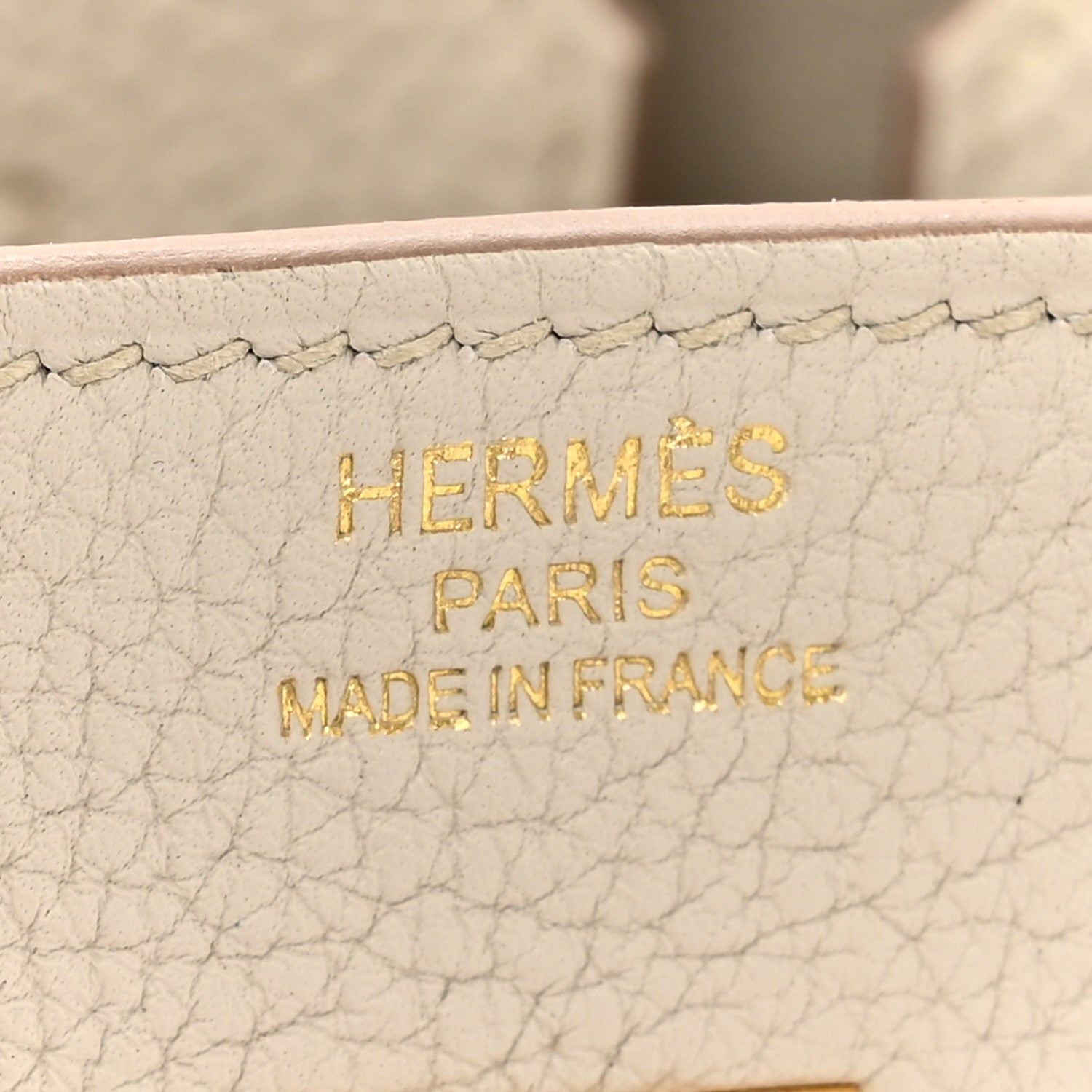 Hermes Togo Birkin 25 Beton 6 of 11