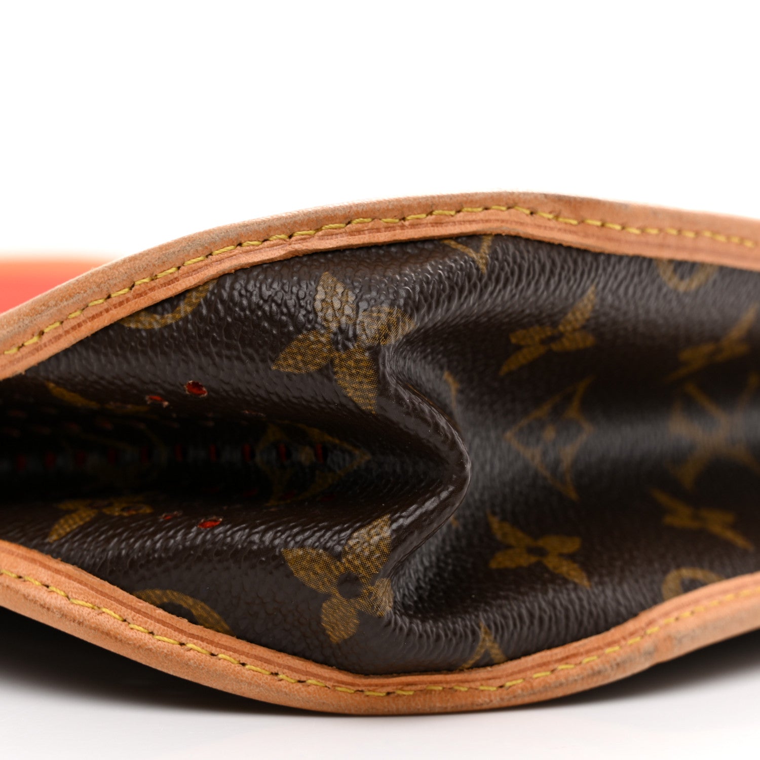 Louis Vuitton Monogram Perforated Musette Orange 8 of 13