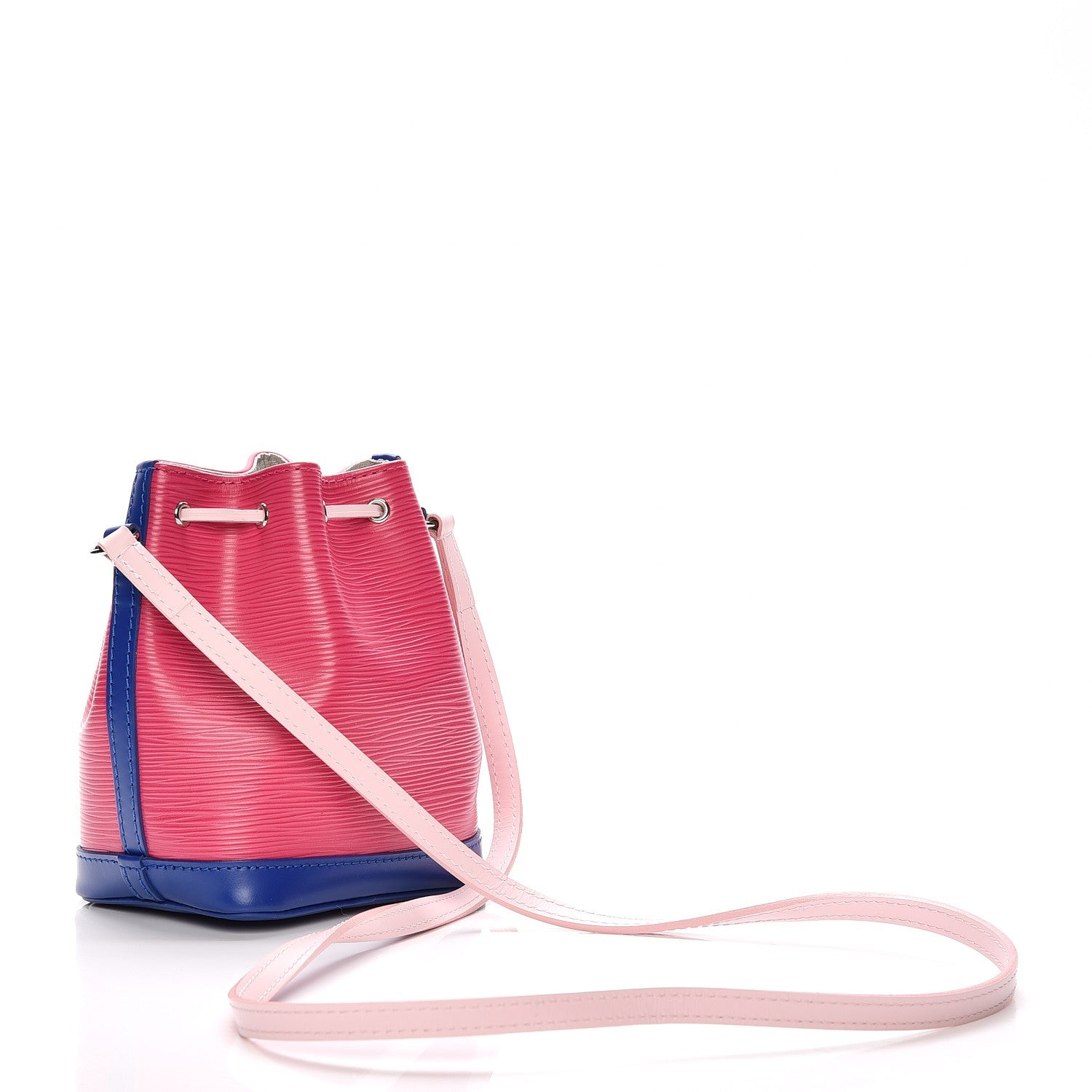Louis Vuitton Epi Nano Noe Hot Pink Blue 3 of 7