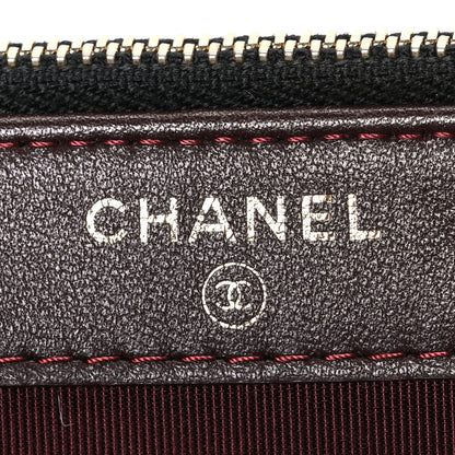 Chanel Lambskin Quilted Small Clutch With Chain Black 6 of 11