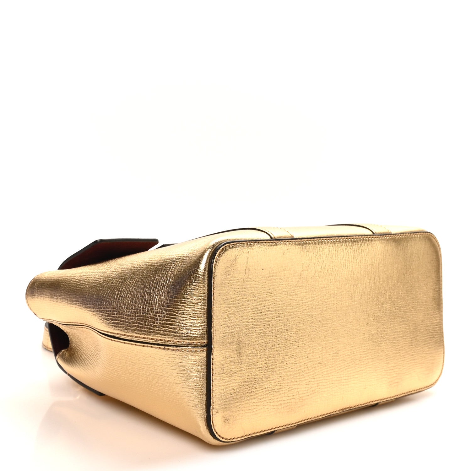 Mulberry Metallic Printed Goatskin Small Bayswater Satchel Gold 4 of 9