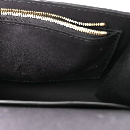 Louis Vuitton Patent Louise PM Chain Clutch Black 12 of 13