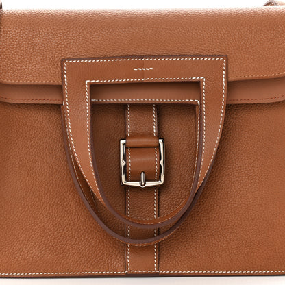 Hermes Barenia Faubourg Halzan 31 Fauve 8 of 11