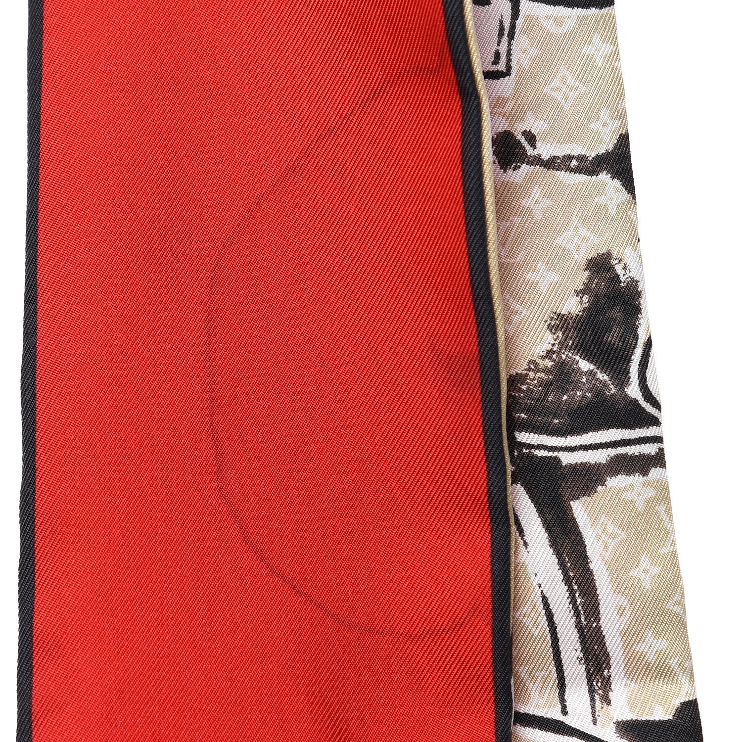 Louis Vuitton Silk Monogram Trunks Bandeau Brown 6 of 7