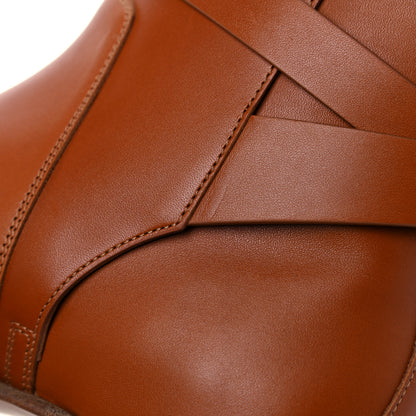Hermes Calfskin Neo Low Boots 38.5 Natural 11 of 17