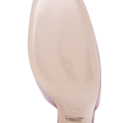 Gucci Malaga Kid Crystal Square G Madelyn Mules 38.5 Romantic Cerise 9 of 12