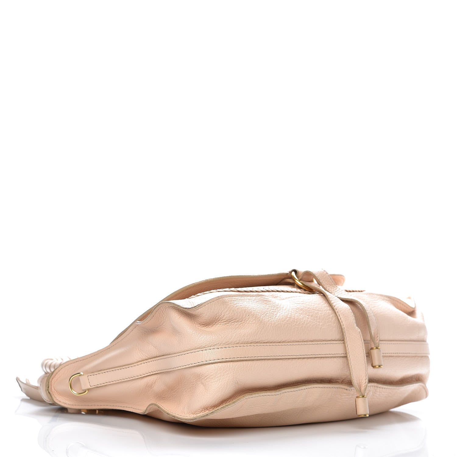 Chloe Calfskin Medium Marcie Satchel Cream 4 of 26