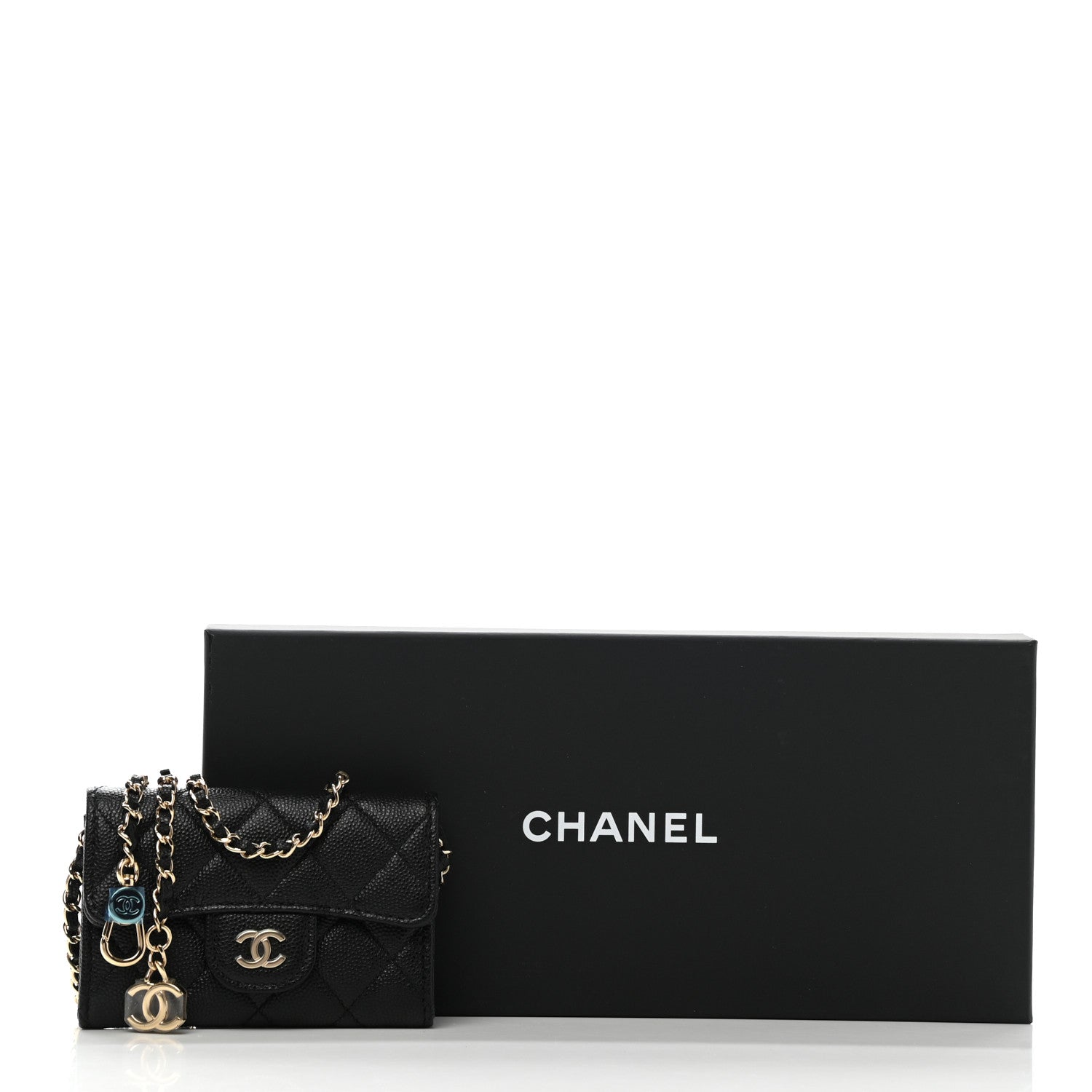 Chanel Caviar Quilted Flap Classic Belt Bag Black 11 of 11