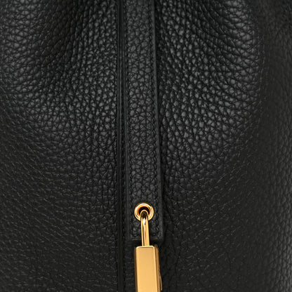 Hermes Taurillon Clemence Picotin Lock 18 PM Black 7 of 10