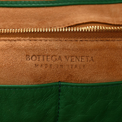 Bottega Veneta Paper Calfskin Maxi Intrecciato Medium Arco Slouch Racing Green 6 of 11