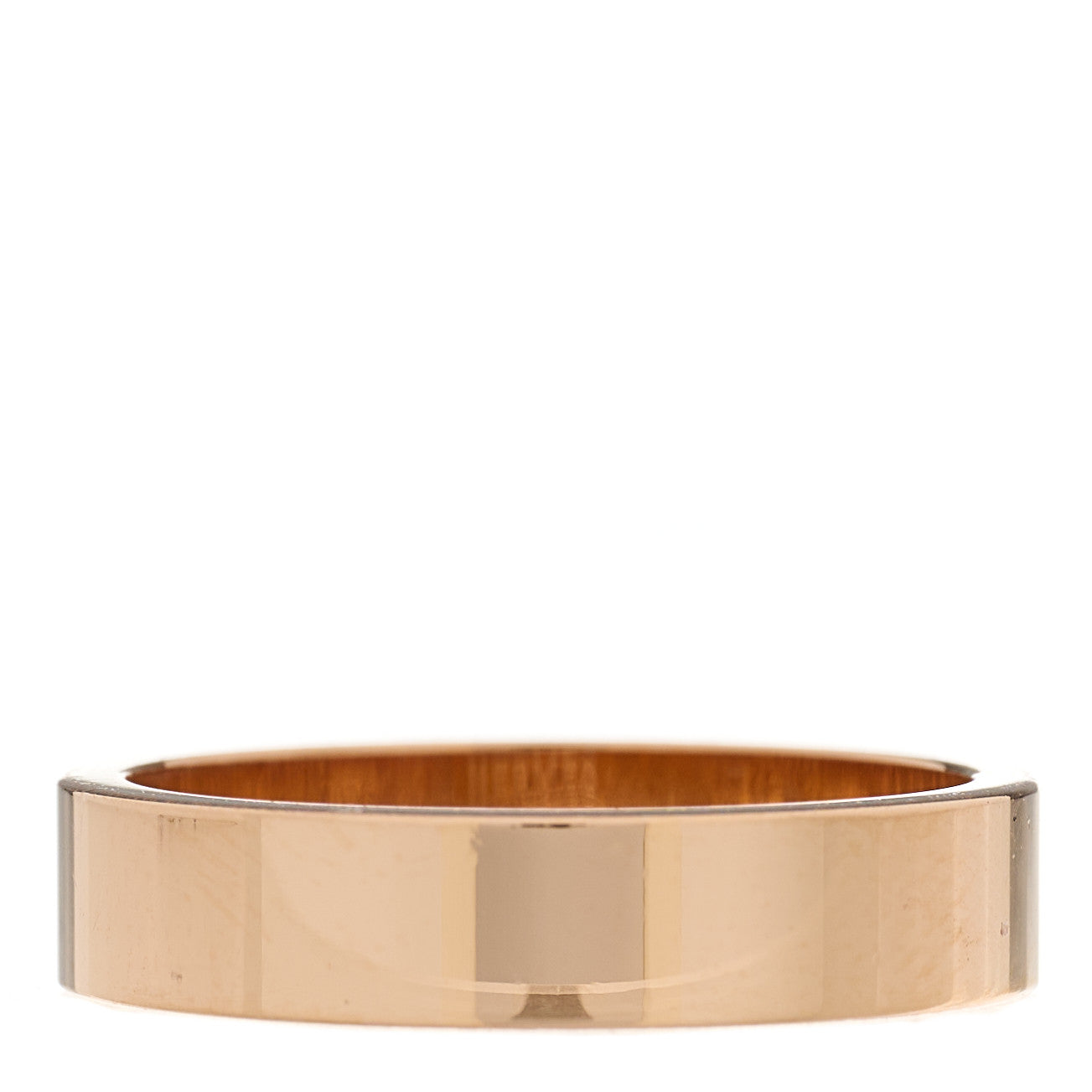 Hermes 18K Rose Gold MM Kelly Clochette Ring 53 6.25 4 of 7