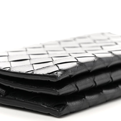 Bottega Veneta Nappa Intrecciato Wallet on Strap Black 9 of 10
