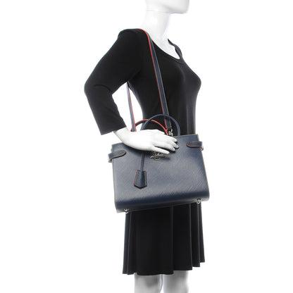 Louis Vuitton Epi Twist Tote Indigo 2 of 8