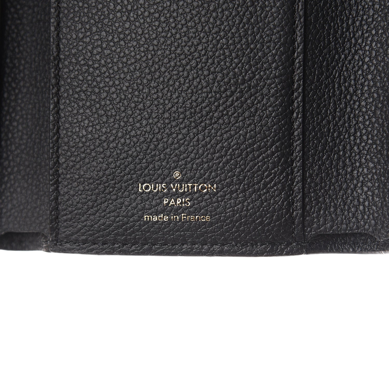 Louis Vuitton Monogram Pallas Compact Wallet NM Black 5 of 5