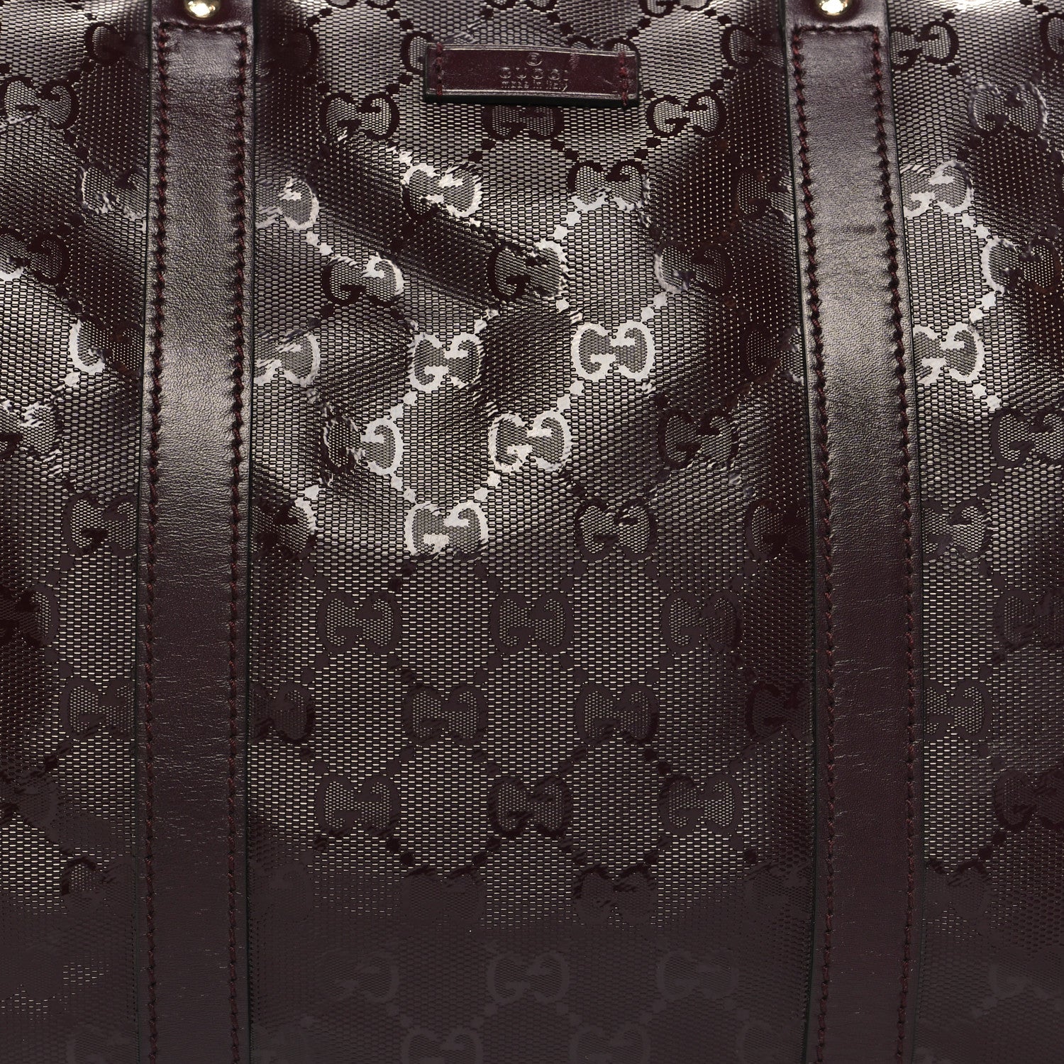 Gucci Imprime Monogram Medium Joy Boston Bordeaux 8 of 12