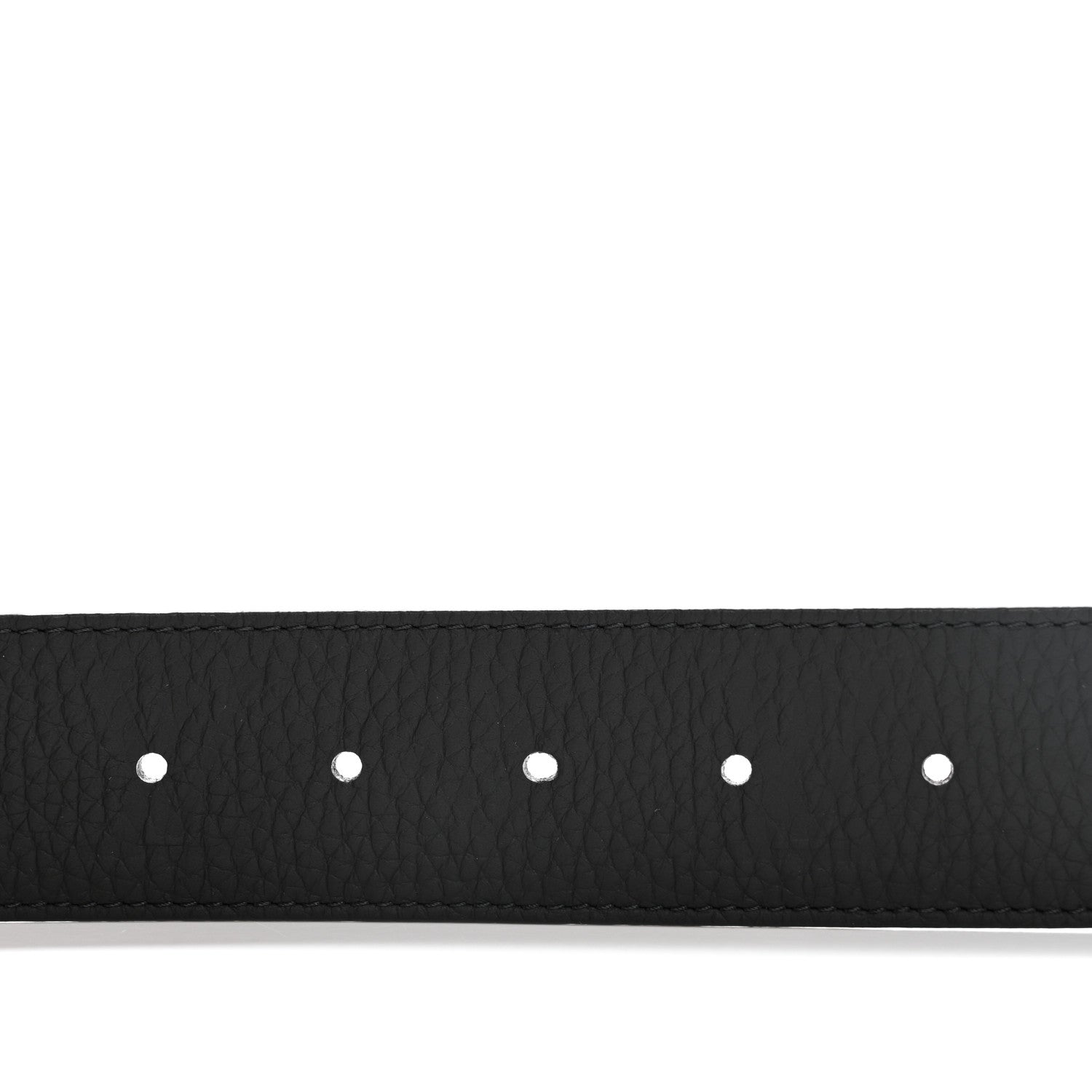 Louis Vuitton Taurillon Calfskin 40mm LV Initiales Reversible Belt 95 38 Black 5 of 6