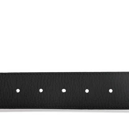 Louis Vuitton Taurillon Calfskin 40mm LV Initiales Reversible Belt 95 38 Black 5 of 6