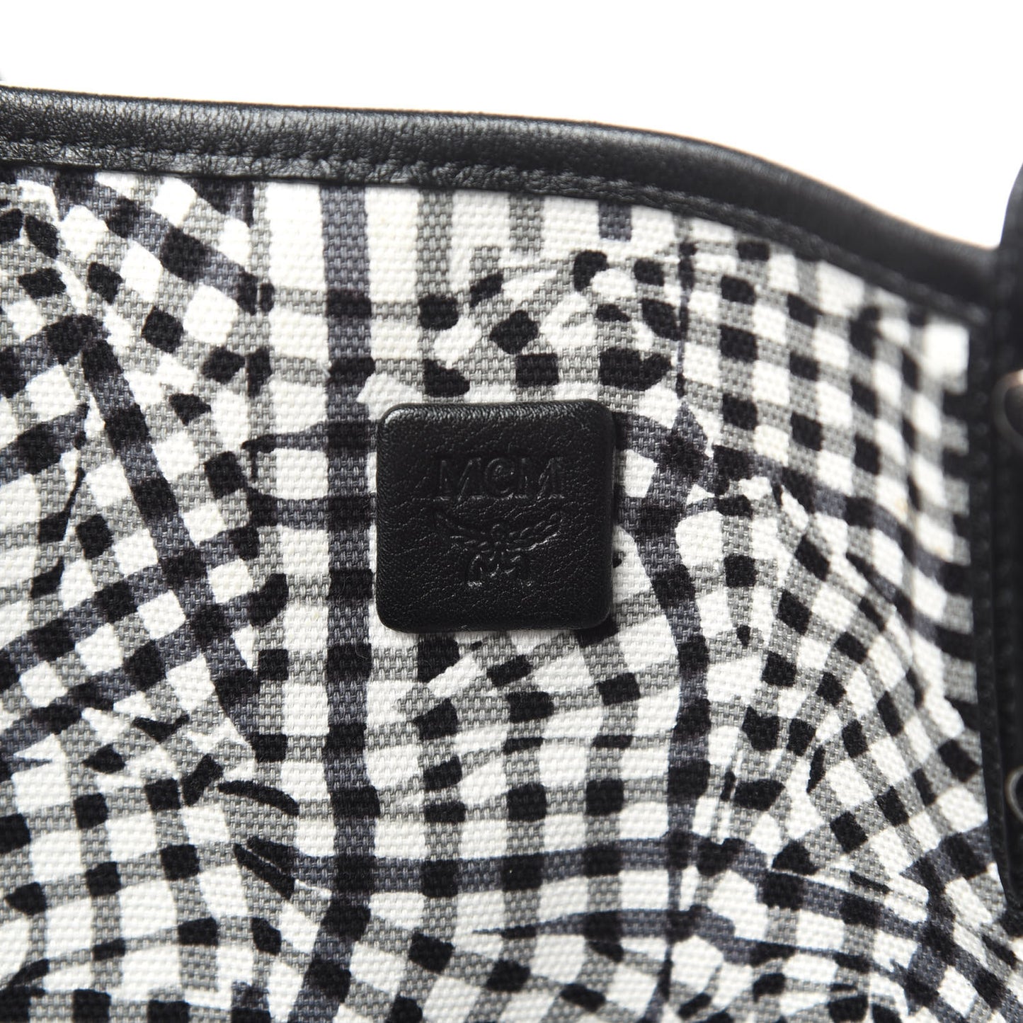 Visetos Medium Project Reversible Shopper Tote Black