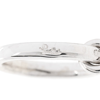 Pomellato 18K White Gold Hat Pendant 4 of 4