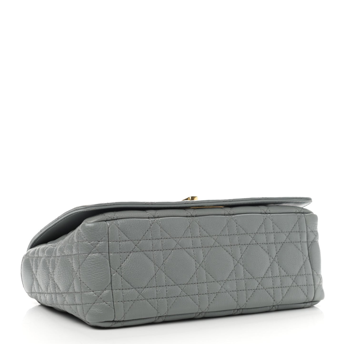 Lambskin Cannage Medium Caro Bag Grey