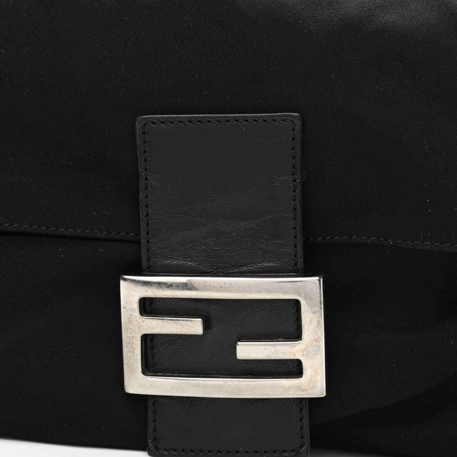 Fendi Neoprene Mama Baguette Black 6 of 9
