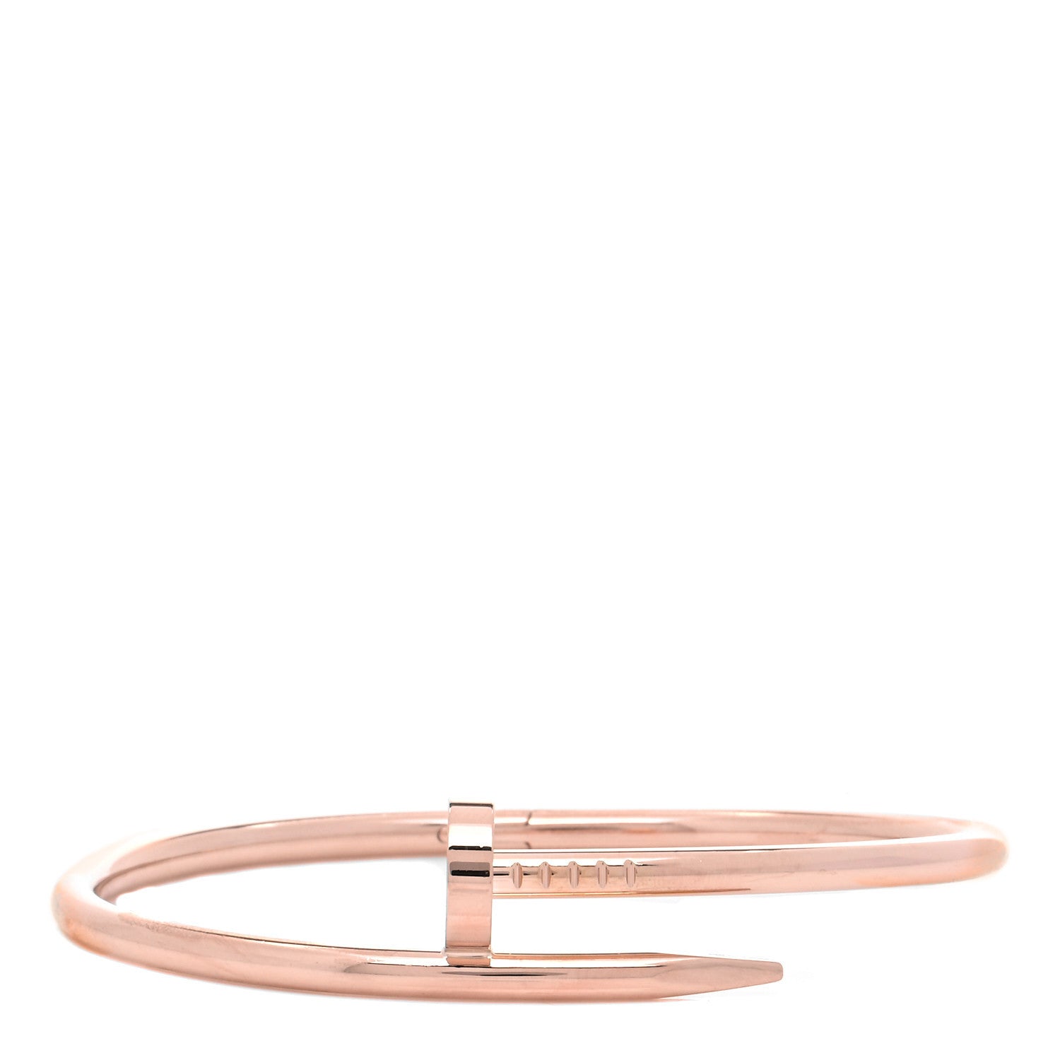 Cartier 18K Pink Gold Juste Un Clou Bracelet 18 1 of 4
