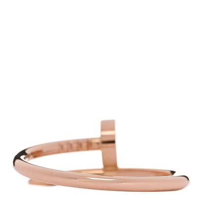 Cartier 18K Pink Gold Small Juste Un Clou Ring 54 7 3 of 6