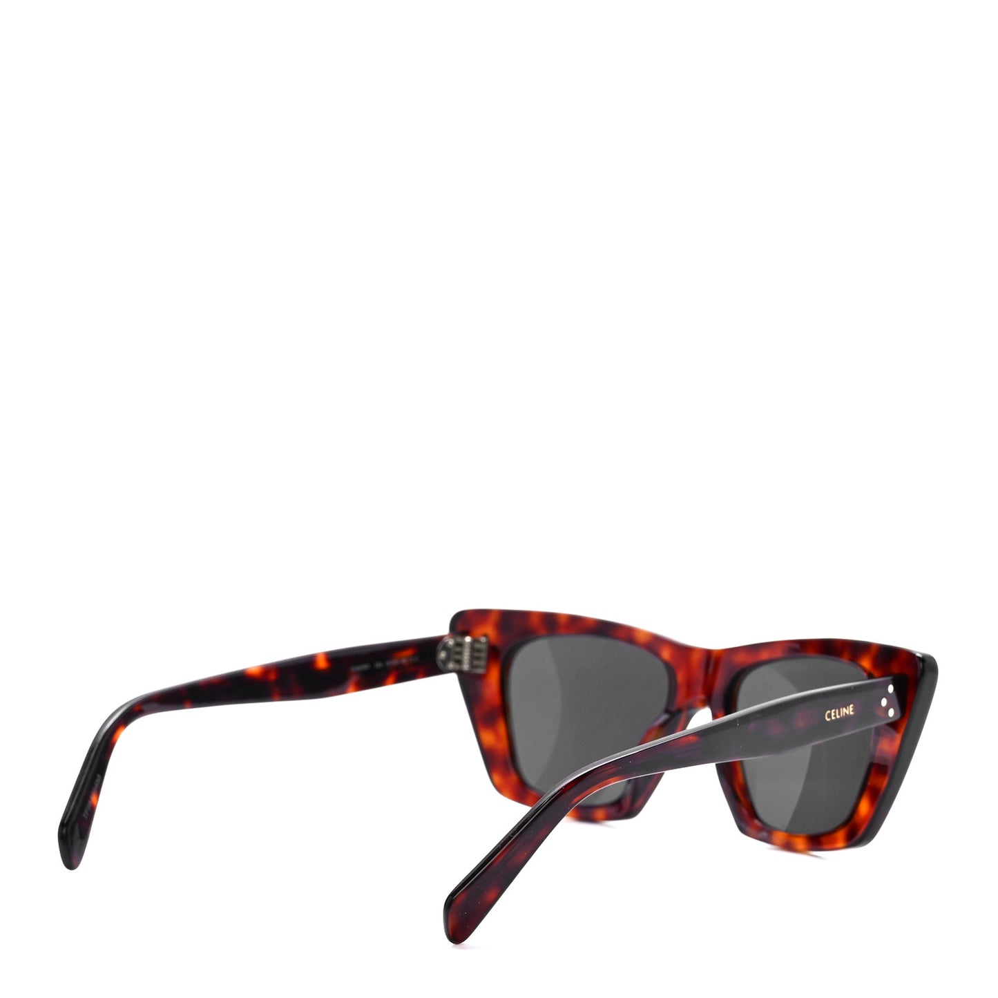 Acetate Cat Eye Sunglasses CL40187I Dark Havana