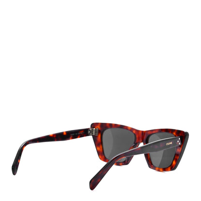 Celine Acetate Cat Eye Sunglasses CL40187I Dark Havana 4 of 7