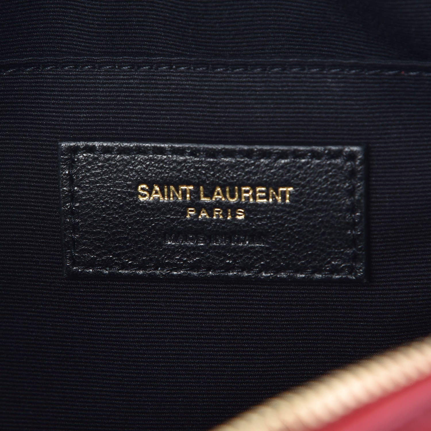 Saint Laurent Calfskin Matelasse Monogram Lou Camera Bag Rouge Eros 6 of 10