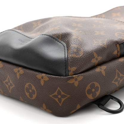 Louis Vuitton Monogram Macassar Avenue Sling Bag 9 of 9