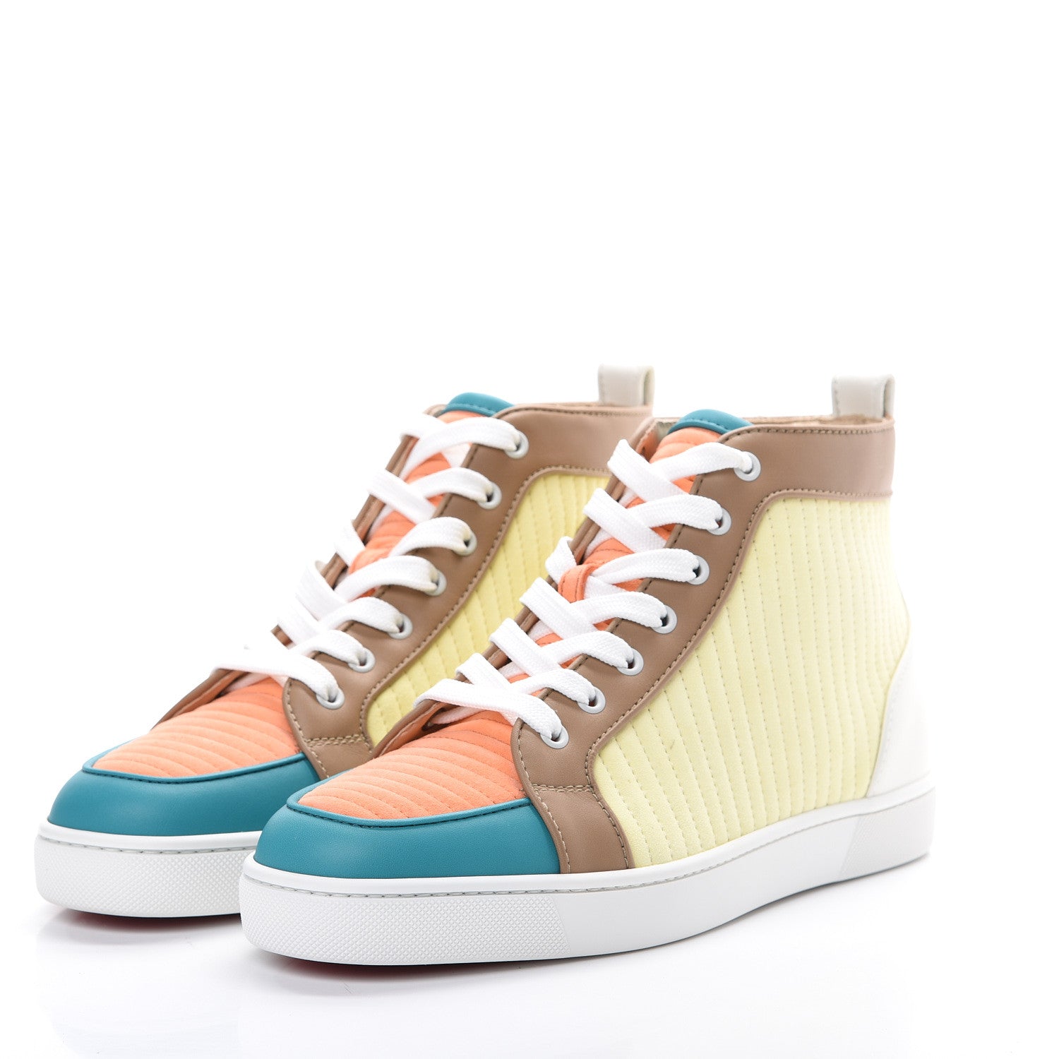 Christian Louboutin Nappa Rantus Catach Mens Orlato Flat Sneakers 41 Version Primevere 3 of 11