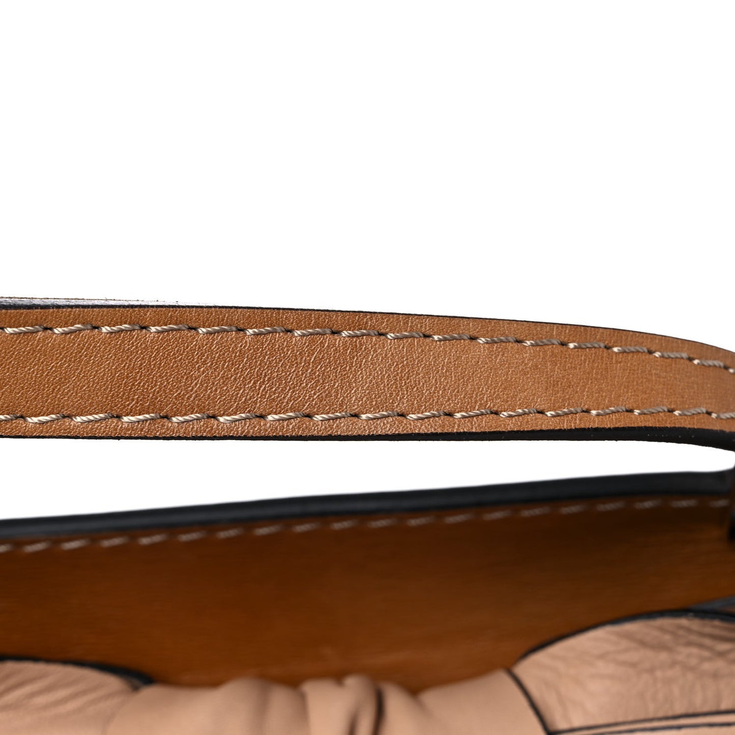 Nappa Large Aphrodite Bow Satchel Taupe