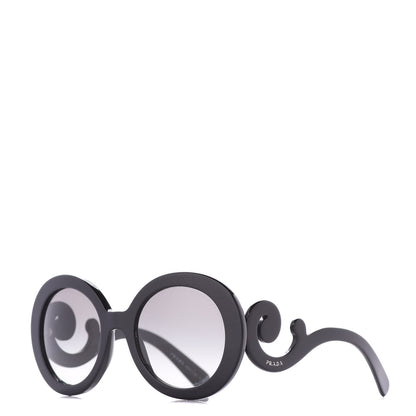 Prada Baroque Sunglasses SPR 27N Black 1 of 7