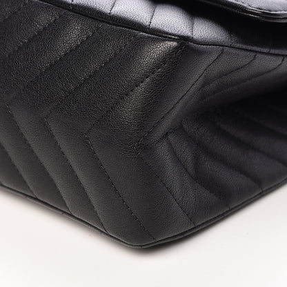 Chanel Sheepskin Chevron Quilted 2.55 Reissue 226 Flap So Black 10 of 14
