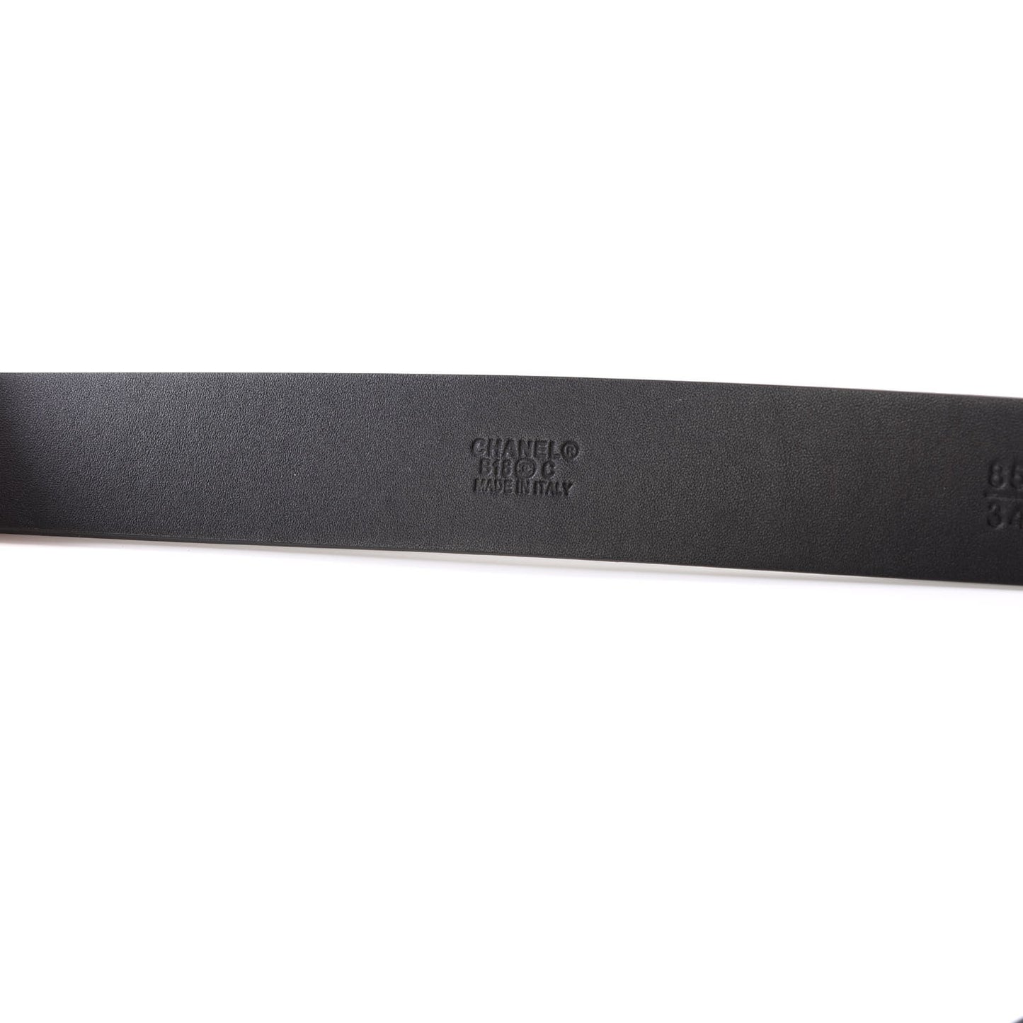 Calfskin CC Turn Lock Belt 85 34 Black