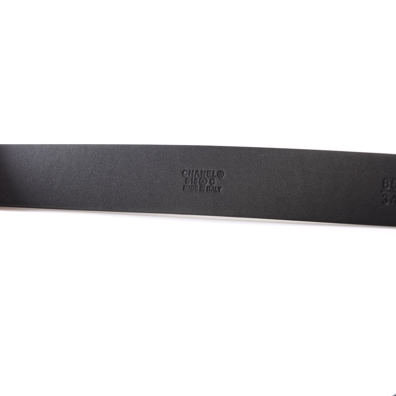 Chanel Calfskin CC Turn Lock Belt 85 34 Black 5 of 7