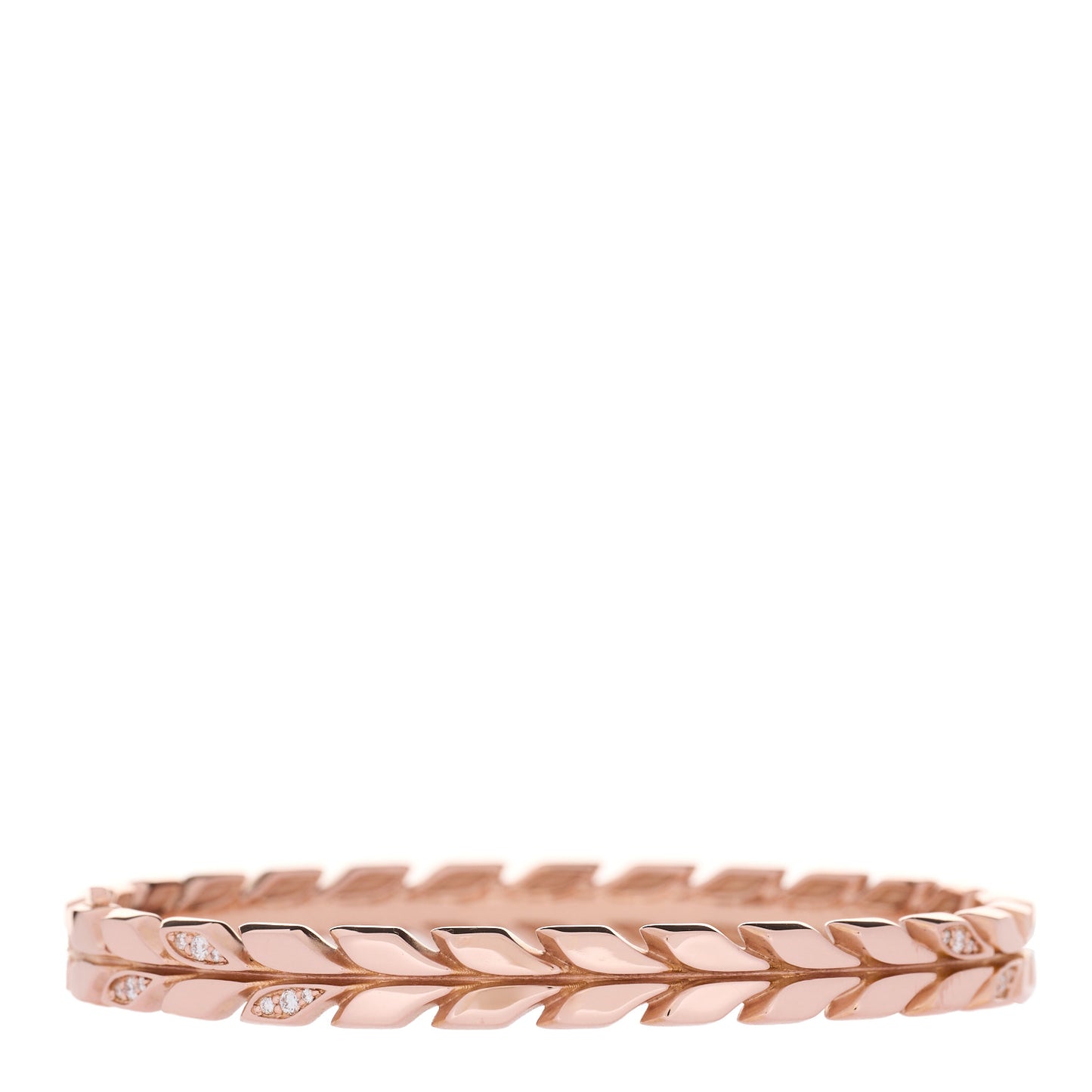 18K Rose Gold Diamond Victoria Vine Bracelet