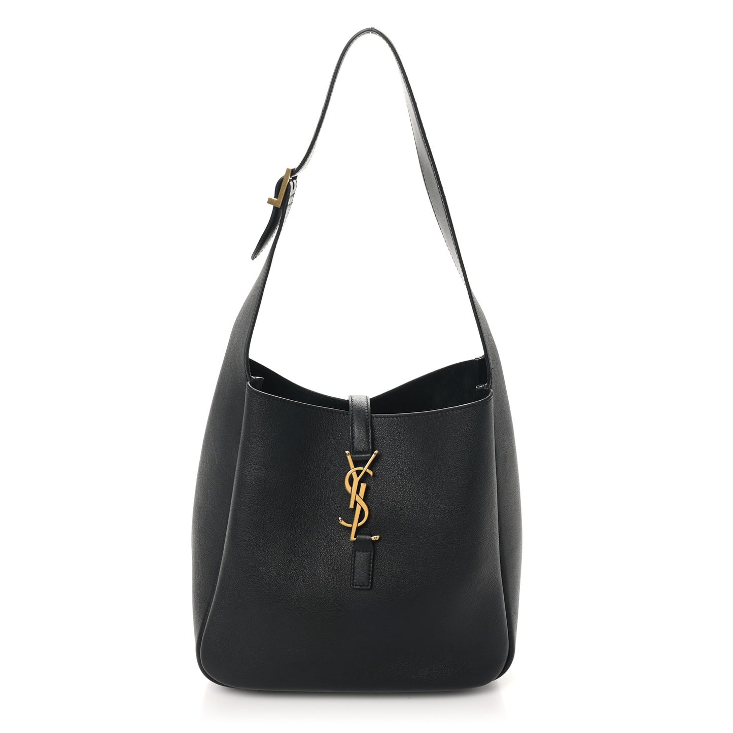 Smooth Calfskin Small Le 5 A 7 Soft Hobo Black