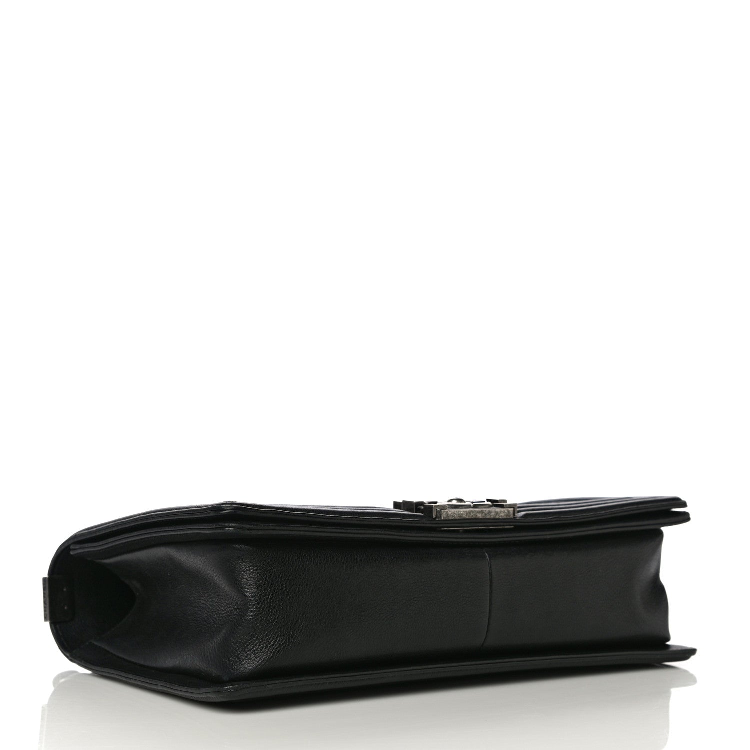 Chanel Grained Calfskin Quilted New Medium Boy Flap Black 4 of 18