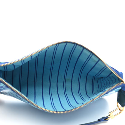 Louis Vuitton Cosmic Blossom Pochette Accessories Blue 10 of 18