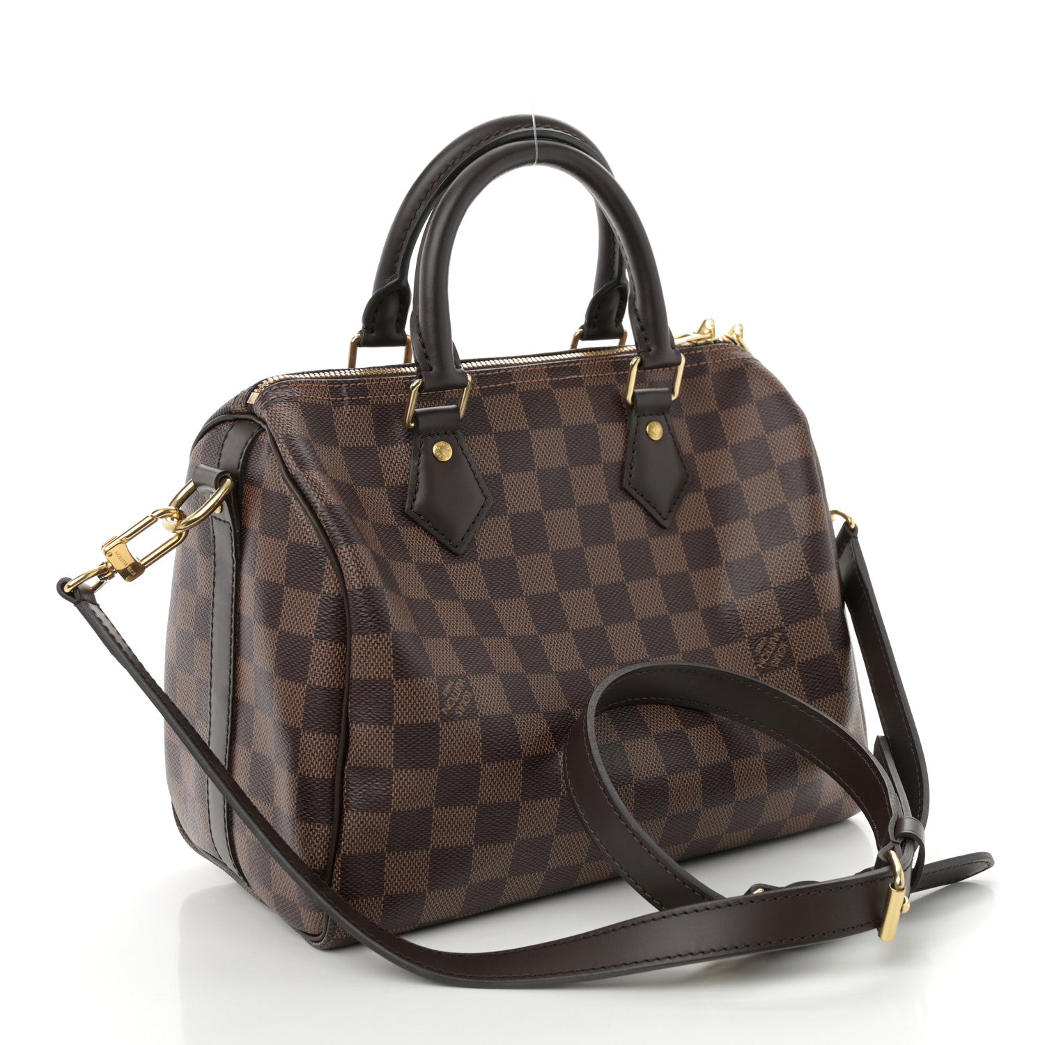 Louis Vuitton Damier Ebene Speedy Bandouliere 25 3 of 10