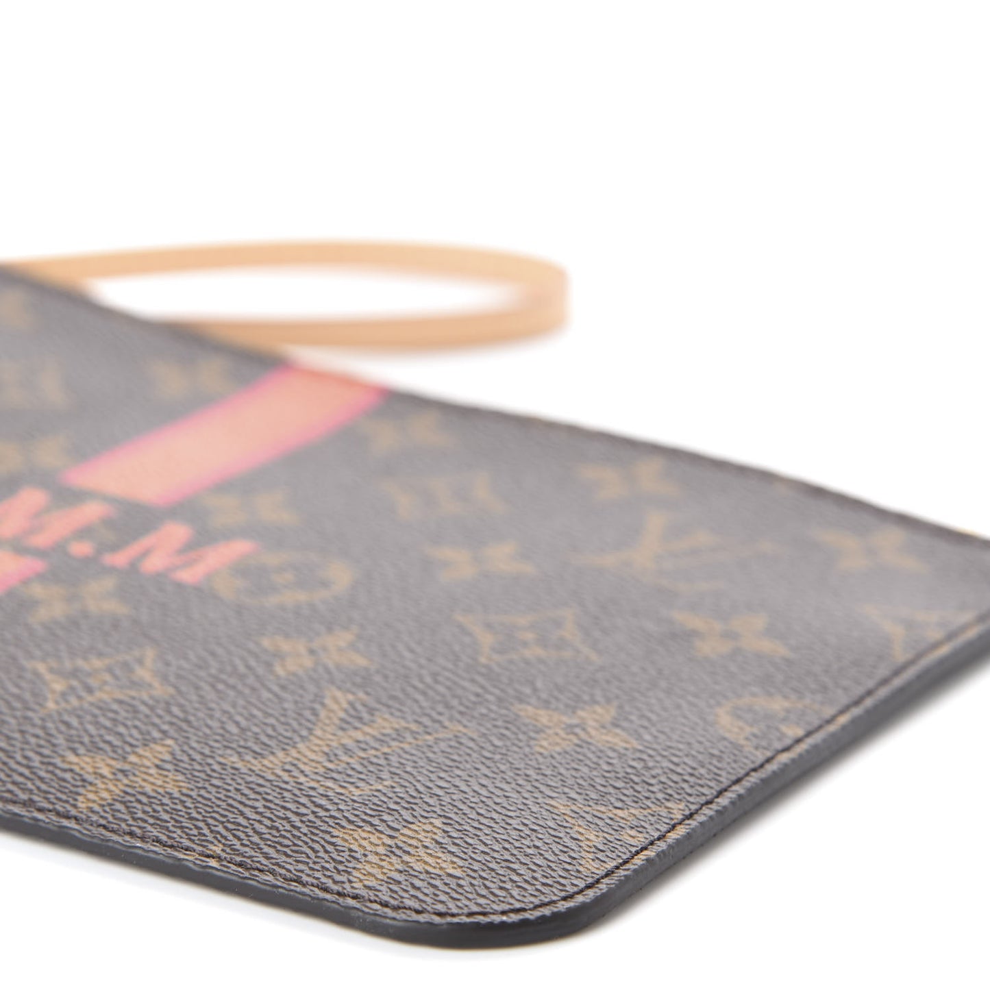 Monogram My LV Heritage Neverfull MM GM Pochette Moutarde Fuchsia