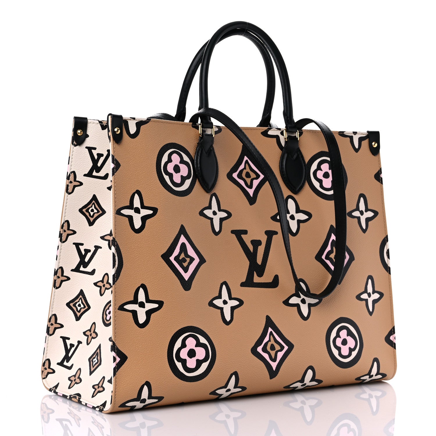Louis Vuitton Monogram Giant Wild At Heart Onthego GM Arizona 3 of 9