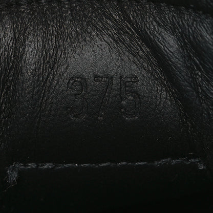 Hermes Nappa Suede Goatskin Jet Sneakers 37.5 Black 8 of 9